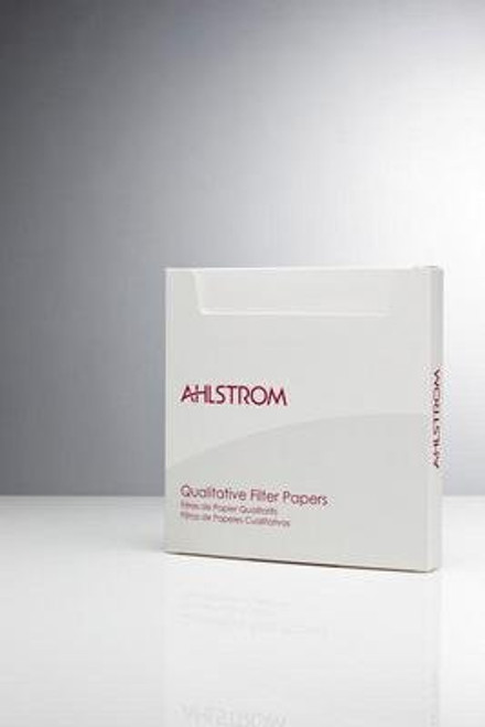 Ahlstrom 6010-1250 Qualitative Filter Paper, 2.5 Micron, Medium Flow, Grade 601, 12.5cm Diameter (Case of 100)