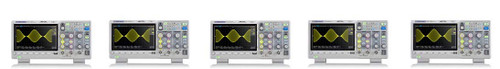 Siglent Technologies SDS1202X-E 200 mhz Digital Oscilloscope 2 Channels, Grey (5-(Pack))