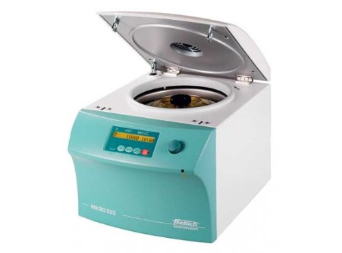 Hettich 2200-01 Mikro 220 Classic Microcentrifuge, 313 x 330 x 420mm (H x W x D), 1 sec to 99 min 59 sec, 18000 rpm