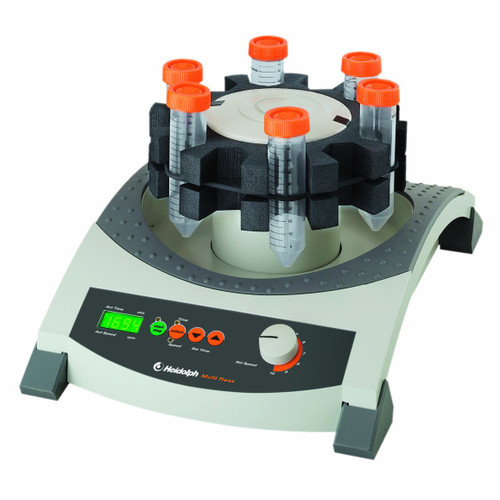 Heidolph Multi Reax Vibrating Test Tube Shaker, All Purpose Model with Electronic Speed Control