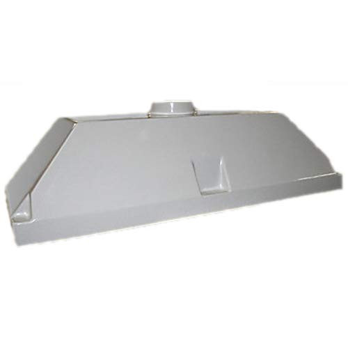 HEMCO 23060 Island Canopy Hood, Fiberglass, 72" W x 30" L x 18" H