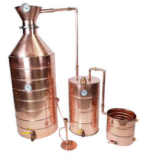 50 Gallon Copper Moonshine Distillers Kit