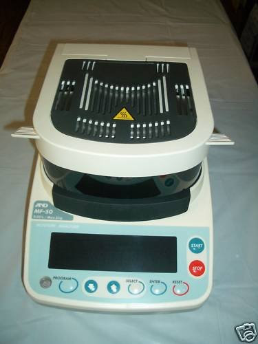 A&D MF-50 Moisture Analyzer w/ FREE 2-Day Shipping