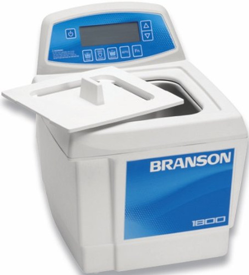 Bransonic CPX3800H Ultrasonic Cleaner 1.5 Gal Digital Timer, Heater & Degas. & Temp Monitor 11 1/2"L x 6"W x 6"D ID