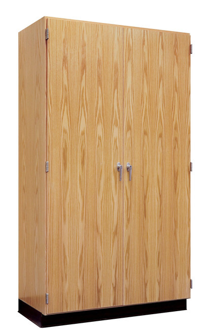 Diversified Woodcrafts 353-3622K Cabinet, Tall, Solid Double Doors, 84" Height, 22" Width, 36" Length, Northwoods Oak