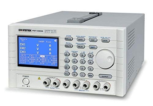 GW Instek PST-3202GP Triple Output Programmable DC Power Supply with 3 Channels, GPIB, 158W