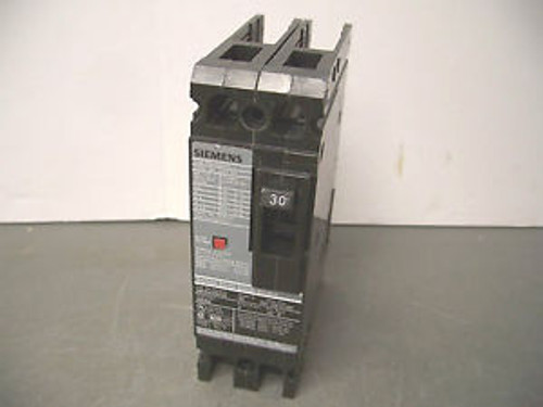 SIEMENS CIRCUIT BREAKER CATHED42B030 30A/480V/2POLE