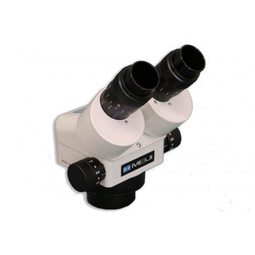 Meiji Techno EMZ-5 Stereozoom Microscope Bodies; objectives, 0.7X to 4.5X