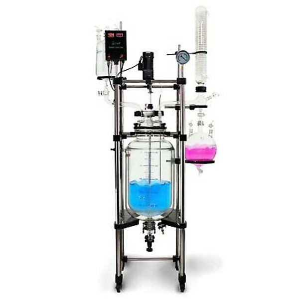 100L Single Jacketed Glass Reactor