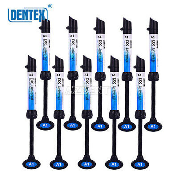 200 Pcs A1 Dentex Dental Syringe Universal Composite Light Curing Resin Refill