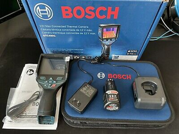 New Bosch Professional Gtc400C 12V Max Connected Thermal Camera