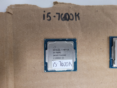 Intel Core I5 7600k 4x 3.8 Ghz Intel Core I5-7600K Sr32V 3.8 Ghz Lga 1151 91W Cpu - SPW Industrial