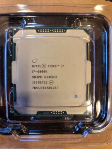 Proesador ore i7-6800K de Intel (ahé de 15 MB, hasta 3.60 GHz), F