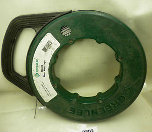 (8802) Greenlee Steel Fish Tape 438-20 240 With Winder