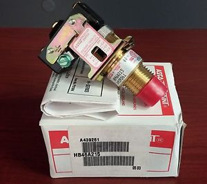 ASCO Tripoint HB46A215 Pressure Switch SPW Industrial