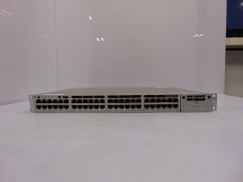 WS C3850 48P E, Cisco Catalyst Switch, 48x1G POE /Layer 3/IP Service