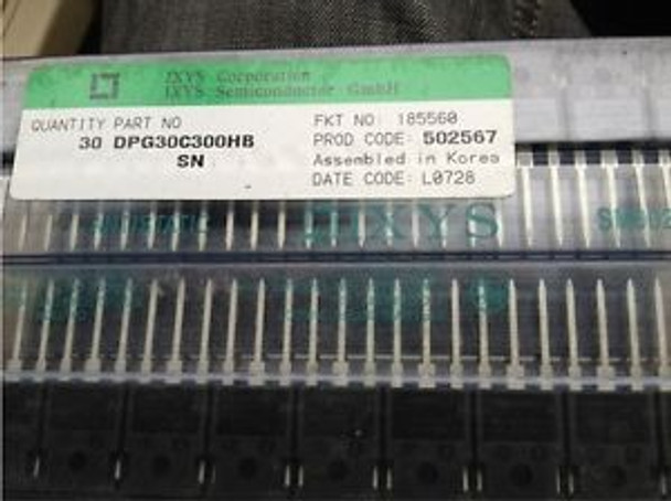 (30 pcs LOT) DPG30C300HB DIODE, FAST, TO-247AD Diode Type:Fast Recovery