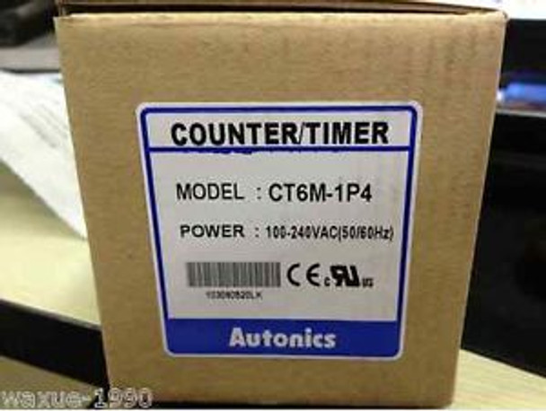 1PCS Brand NEW IN BOX AUTONICS counter CT6M-2P4 100-240VAC 