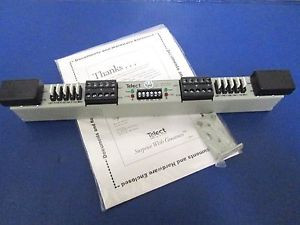 Telect 20HPGMT05R 100A Dual Feed GMT Fuse Panel -48V Neg 48 VDC Rack Mount - Used
