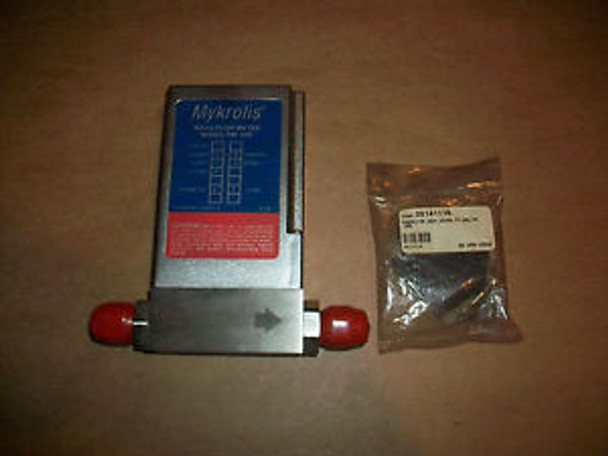 Mykrolis Mass Flow Meter FM-380 SAV  500 PSIG MAX    20 SLPM AIR   NEW