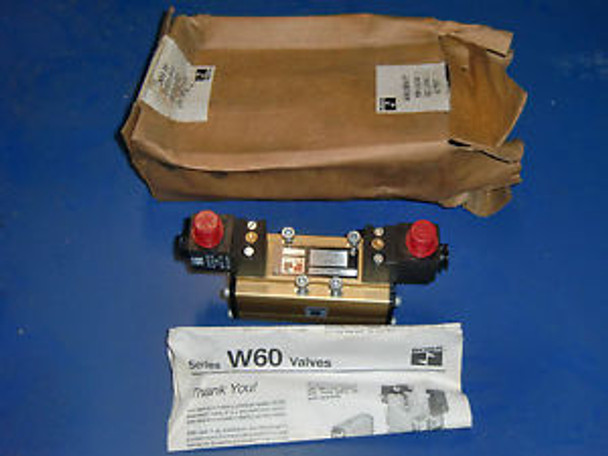 Ross W6076B3407 Pneumatic Valve 120/60 Solenoid NEW