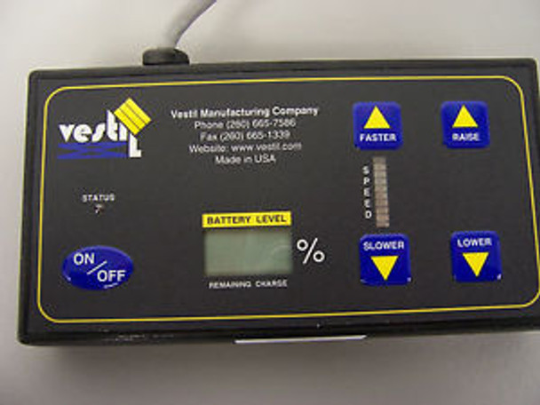 6908 VESTIL LOAD TRANSFER CART CONTROLLER DISPLAY FOR PEL-88 A / CORD