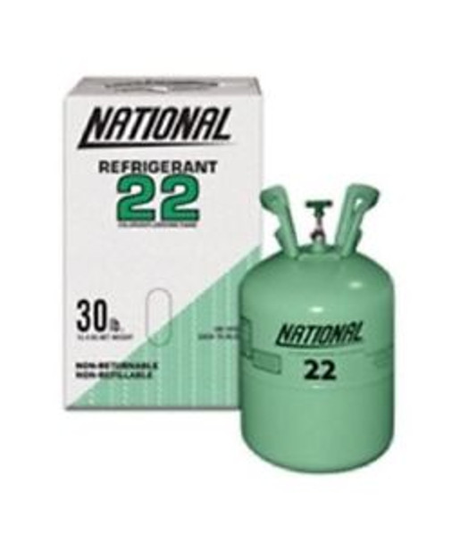 22 lb 3 oz Total Weight Refrigerant R22  Freon R-22 NATIONAL 22