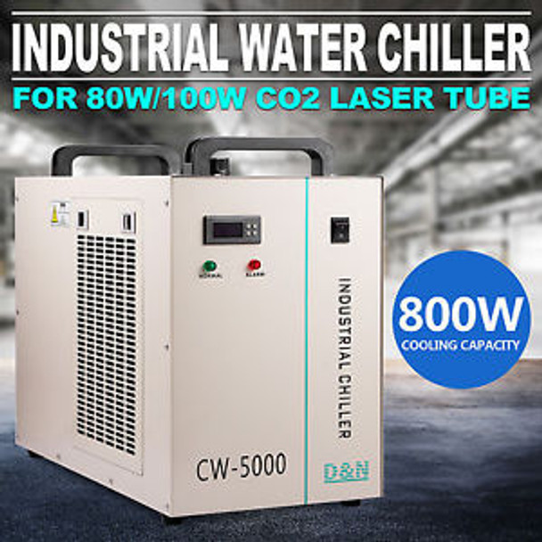 110V 60Hz CW-5000DG Industrial Water Chiller Commercial Maintenance Device Loc