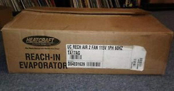 Heatcraft Bohn TA17AG Reach In Evaporator 2 Fan 115V 1PH 60Hz