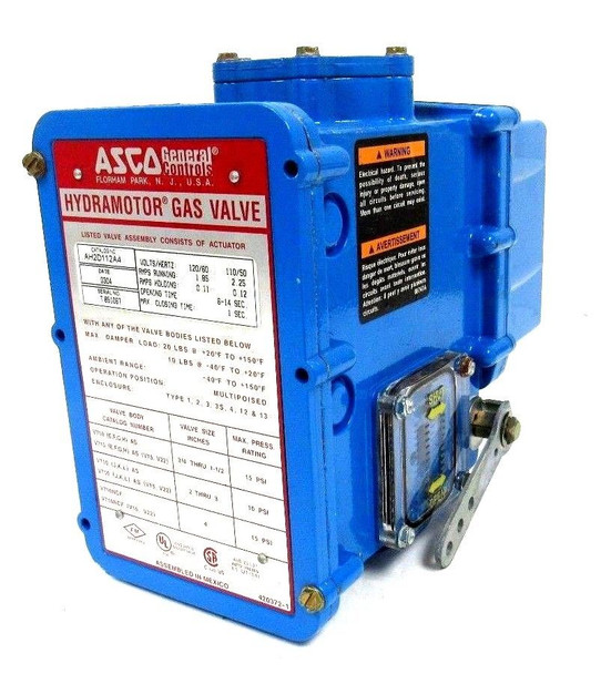 Asco Gas Valve Hydramotor Actuator AH2D112A4 SPW Industrial