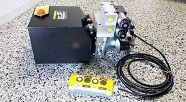 Hydraulic Power Pack 12 Or 24Volt Dc 2.5 Kw 2X Dbl Acting 9.0 Lt/Min 3500 Psi