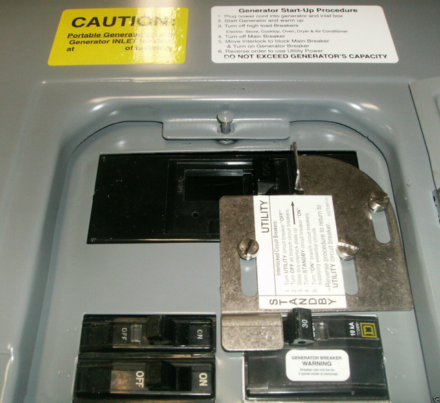 FacQo200I Square D Qo Generator Interlock Kit 150 200 Amp Panel