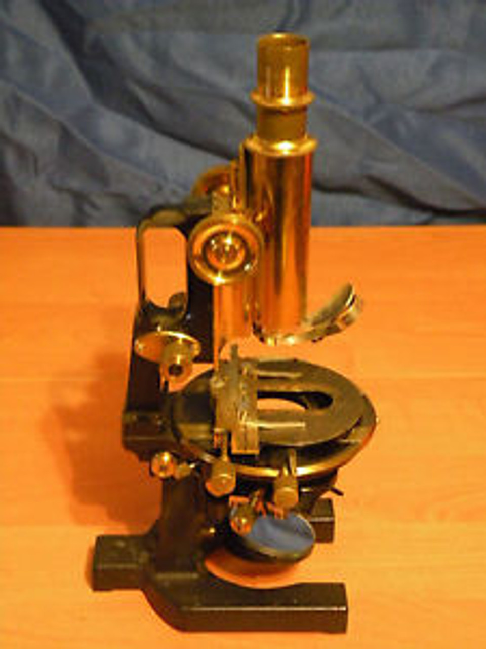 Buy ANTIQUE Vintage Brass microscope CARL ZEISS JENA