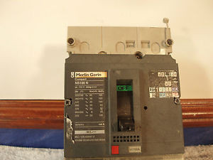 100 Amp Merlin Gerin Mccb 10 Ns100N 3P 40A Str22Se W/ Trip Unit - SPW ...