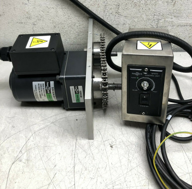 Hanmark 5IK40RGN-CT 220V 50/60Hz 90-1600rpm W/ 5GN15K Gear Head & Speed ...