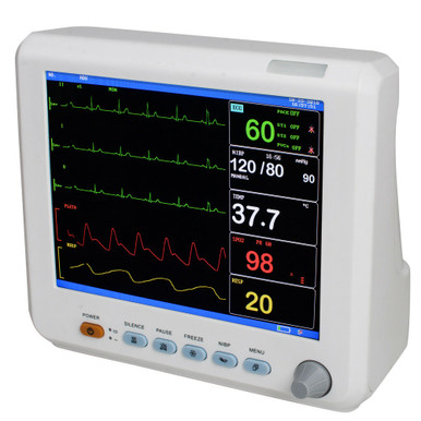 Portable Medical Patient Monitor 6-parameter ICU CCU Vital Sign Cardiac ...
