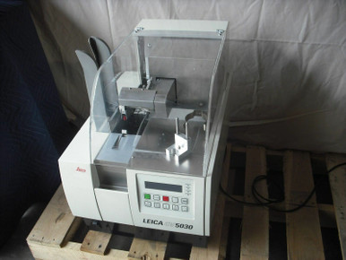 Leica Robotic Coverslipper Cv5030 Serial # 518502 With Instruction Manual