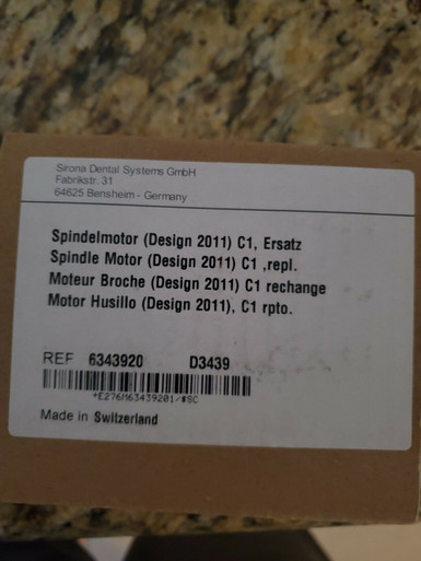 Moteur Pour Fraiseuse Dentaire CEREC MCXL – Occasion, Mais Testé Et Fonctionnel