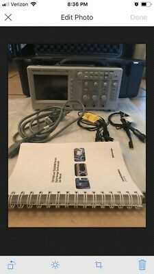 Tektronix Tds2012B Digital Oscilloscope/ Pelican 1600 Watertight Hard Case