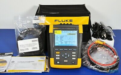 Fluke 438 Series Ii Power Quality And Motor Analyzer - Nist Calibrated Pqa