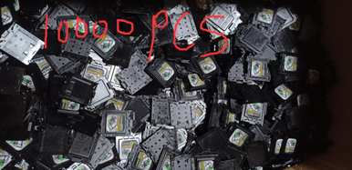 10x Coprisocket Per CPU Intel LGA1150 1151 1200 - Protezioni Plastica Per Processore Foxconn