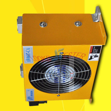 Brand New Hydraulic Air Oil Cooler Air-Cooled Oil Radiator Heat Exchanger 48W12V