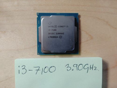 Processeur Intel Core I3-7100 3.9 GHz - Socket LGA 1151 - Double Cœur - Occasion Testé