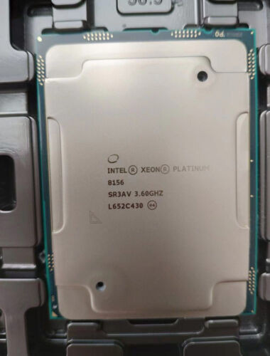 Intel Xeon Platinum 8156 Sr3Av Cpu Processor (Official Version) 3.6Ghz ...
