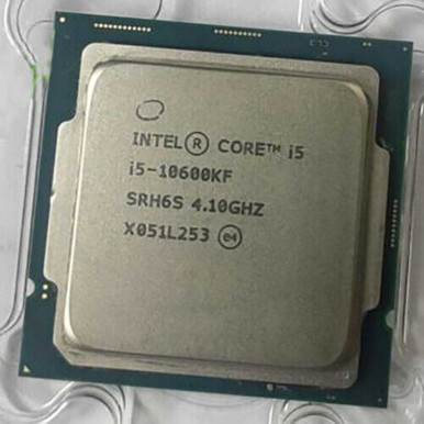 CPU Intel Core i5-10600KF CPU Amazon.com: Intel® Core™ i5-10600KF Desktop Processor 6