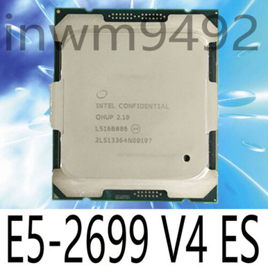 Intel Xeon E5-2699 V4 Es Qhup 2.1Ghz 22-Core 55Mb Lga2011-3 Cpu