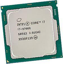 Intel Core I7-9700K Cpu 9Th Gen 8-Core Processor 3.6Ghz Up To 4.9