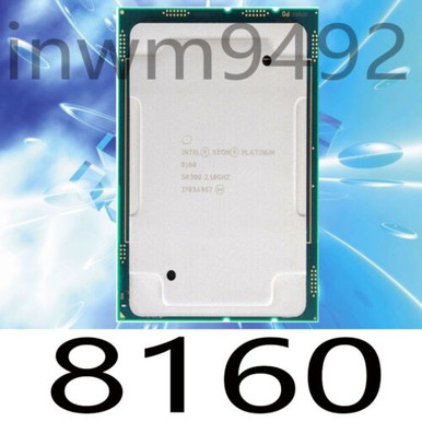 Intel Xeon Platinum 8160 Sr3B0 2.10Ghz 24-Core 150W Lga-3647 Cpu ...