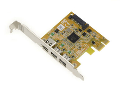 KALEA FireWire PCIe Controller-Karte – 3x FireWire 400 Ports (2x 6-Pin, 1x 4-Pin) Mit VT6315 Chipsatz Für Windows