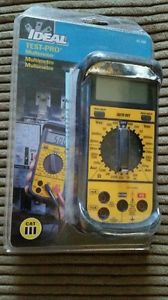 Phase Rotation True Rms Multimeter IDEAL Test-Pro Contractor-Grade Multimeter 3 Phase Rotation True RMS ...
